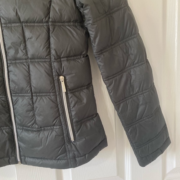 Michael Kors Charcoal Grey Light Weight Packable Down Fill Puffer Jacket - Picture 4 of 11